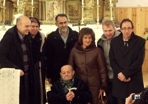 LA DIPUTACIÓN HOMENAJEA A MARTÍN LÓPEZ MARTÍNEZ  EN LUBIA